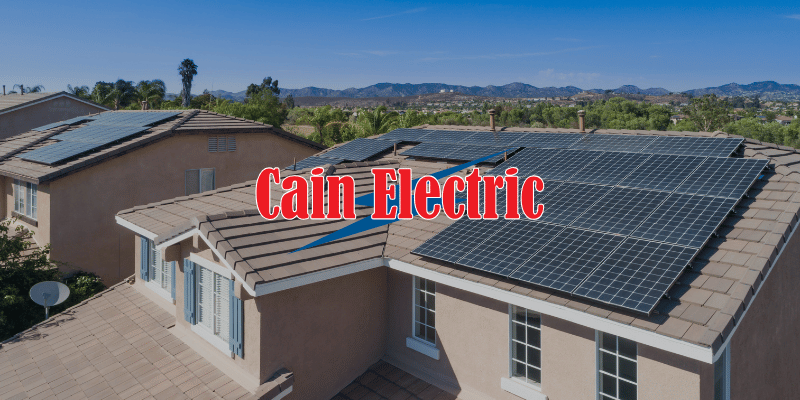 Solar panels and home generator installation